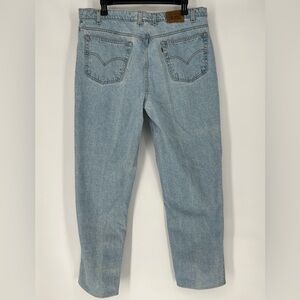 LEVI STRAUSS SIGNATURE LOOSE FIT 545 LIGHT‎ WASH DENIM JEANS